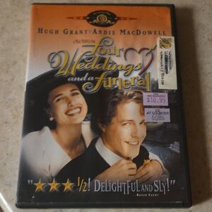 Four Weddings and a Funeral DVD
